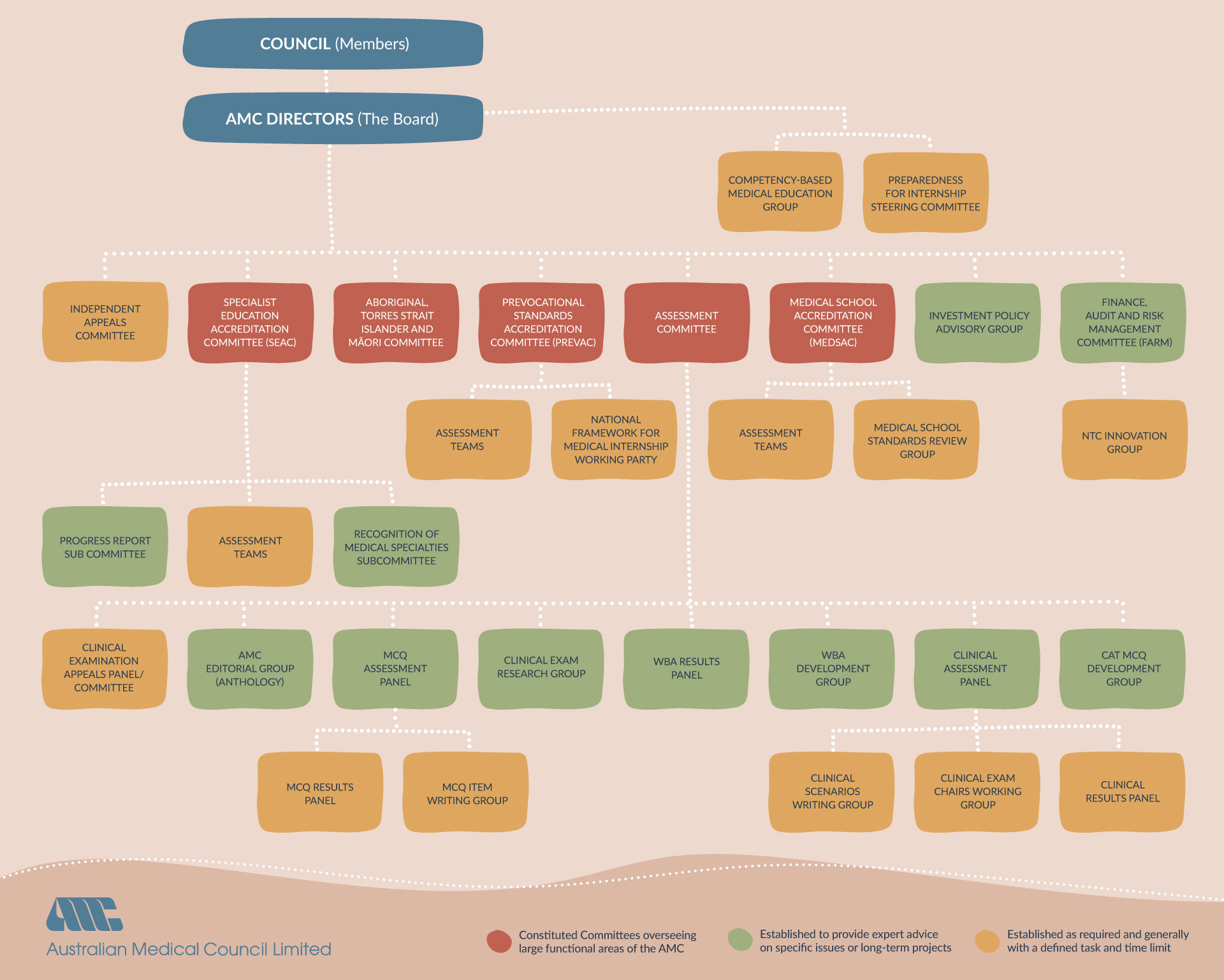 Figure 1: AMC governance structure