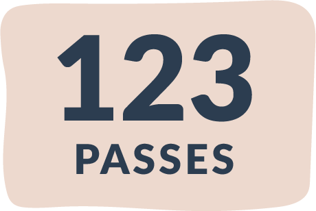 Image for Label 123 Passes